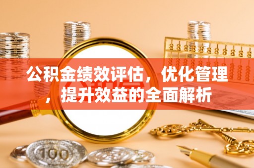 枋山公积金绩效评估，优化管理，提升效益的全面解析